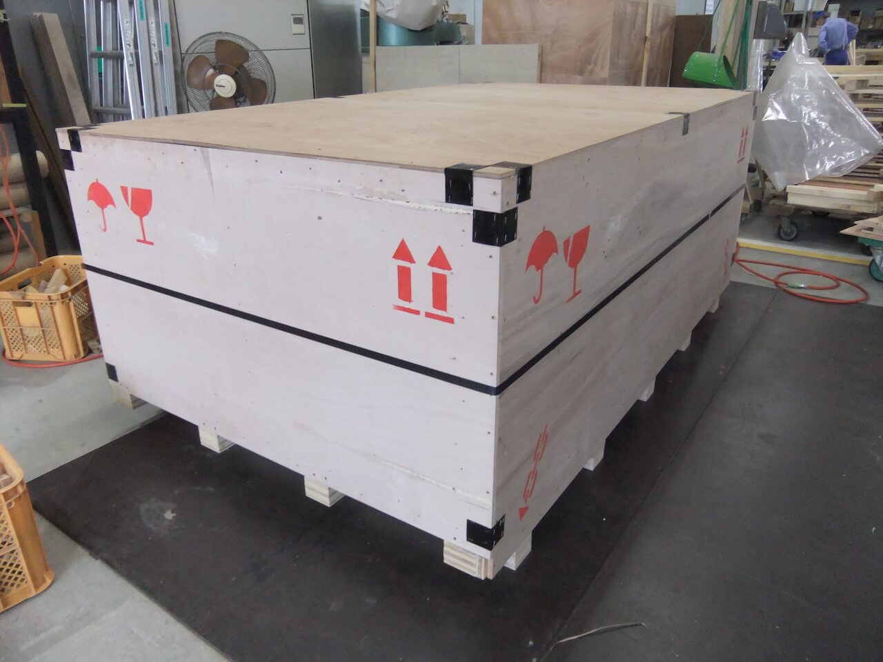 合板箱の写真