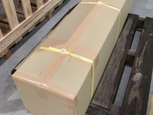 段ボール梱包の写真