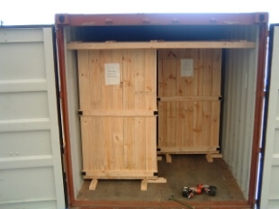 バンニング・デバンニング梱包の写真